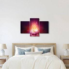 Lótuszvirág képe (90x60 cm)