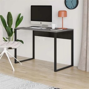 Houseland Inna íróasztal retró szürke/vintage fekete