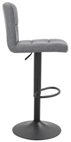 Szövet borítású bárszék 2 db, több színben-világos szürke
