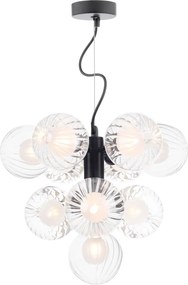 Dar Lighting modern függeszték vine matt fekete darvin2322-20