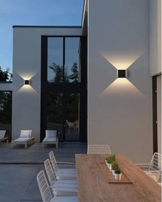 Brilagi - LED Napelemes fali lámpa SOLAR CUBE LED/2W/3,2V 1300 mAh IP54