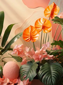 Poszter 60x80cm Narancssárga Paradicsom