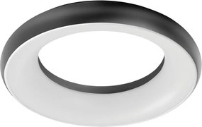 NOVOLUX 715A-L0125A-02 FRED Modern Kültéri Mennyezeti Lámpa Fekete LED IP40