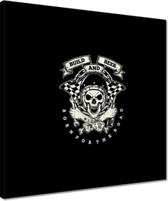 Vászonkép 40x40 Motorkerékpáros hangulat