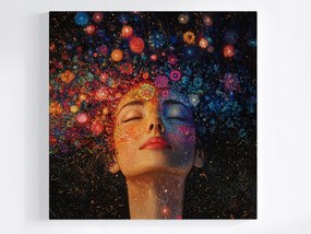 Vászonkép Canvas Portré Nő Álom Fantázia Energia Zen 40x40