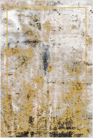 Szőnyeg, mustársárga, 80×150 cm