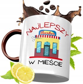 Bordó Bögre Fodrásznak Születésnapi Ajándék fényképes nyomtatással