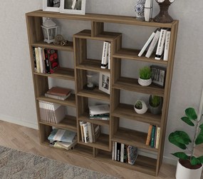 könyvespolc Ample - Walnut