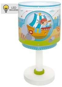 Dalber 60651N - LED gyereklámpa PIRATE ISLAND 1xG4/4W/230V, vidám, színes kivitel