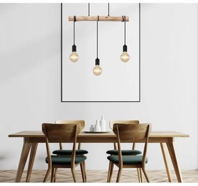 Globo 15539-3H - Csillár zsinóron GREGOR 3xE27/60W/230V