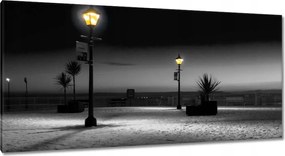 Vászonkép 115x55 Világítótorony Tengerpart