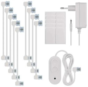 KÉSZLET 10x RGBIC Dimmelhető panel LED/1,9W/230V Wi-Fi Tuya