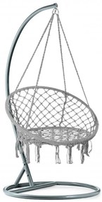 Szürke KOLUMBIA függőfotel állvánnyal