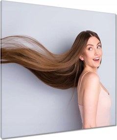 Vászonkép 80x80 Fodrász szalon motívum