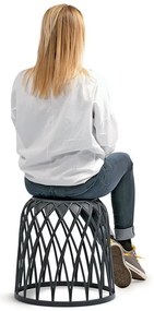 Univerzális kosár, 20 l, antracit