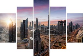 Kép - Dubai panorámája (150x105 cm)