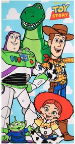 Disney Játékháború Crew fürdőlepedő, strand törölköző 70x140cm (Fast Dry)