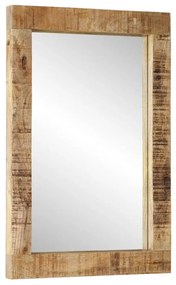 4 részes tömör mangófa fürdőszobai bútorszett