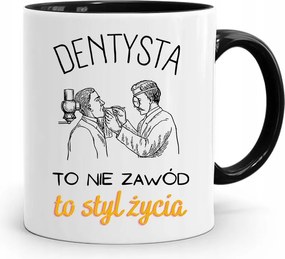 Fekete Fogorvos Ajándék Bögre Az Élet Szilárdja fényképes nyomtatással