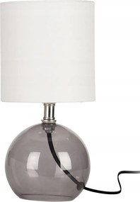 Asztali lámpa fehér lámpabúra Éjszakai asztali lámpa