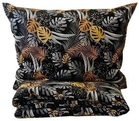 Pamut lepedők Palmarine Gold TiaHome - 1x Párna 90x70cm, 1x Paplan 140x200cm