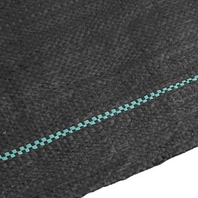 fekete PP talajtakaró membrán 1,5x10 m
