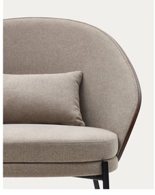 Világosbarna fotel Eamy – Kave Home