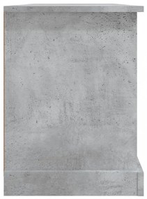 betonszürke szerelt fa TV-szekrény 99,5 x 35,5 x 48 cm