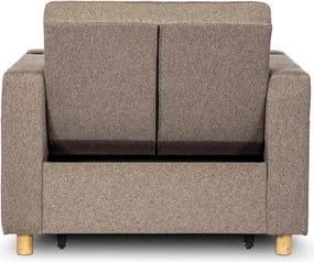 Dönthető fotel bézs, SOLOR