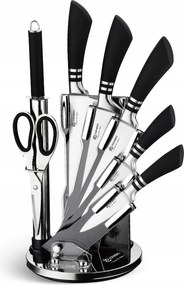 Késkészlet Állványban 8 Részes bárd olló ZL-5111