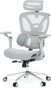 Irodai szék szinkronmechanikás szürke hálós GREY