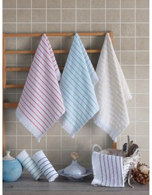 Pamut konyharuha szett 6 db-os 40x60 cm Fabia – Foutastic