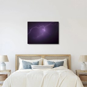 Villámzó égbolt képe (70x50 cm)