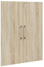 Natúr színű bútorelem - ajtó tölgyfa dekorral 84x105 cm Prima – Tvilum