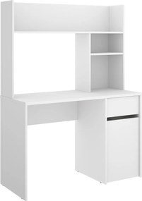 Polcos íróasztal 98,5x45,3x162,5cm szürke FUR1232-3