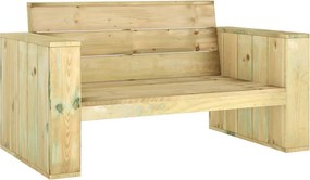 vidaXL impregnált fenyőfa kerti pad 139 cm