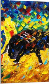 Üveg Vágódeszka 30x52 Bika a Konyhába