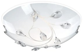 GLOBO 40404-2 - Mennyezeti lámpa  BURGUNDY 2xE27/60W/230V