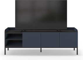Kék TV-állvány 160x55x42 cm Adara – Marckeric