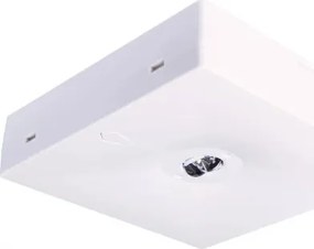 Evakuációs/vészhelyzeti lámpatest falra szerelhető Led négyzet 3,5W Starlet Quad 3h So