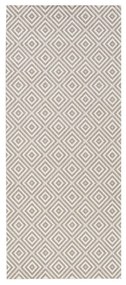 Karo szürke kültéri futószőnyeg, 80 x 200 cm - NORTHRUGS