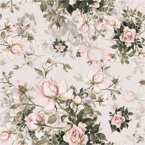 Dekoratív fotótapéta falra Könnyű összeszerelés Virágmintás 250x250 Ragasztó