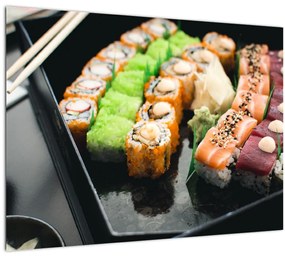 Kép - Sushi (üvegen) (70x50 cm)