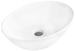 Mexen Marina pult mosdó 56 x 38 cm, fehér - 21195600