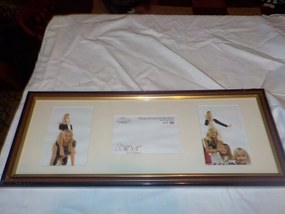 Nagy képkeret 3 képhez 58x24 cm barna-arany