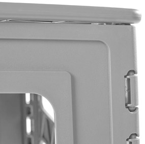 Keeeper Összecsukható kültéri asztal Timo M Nordic Grey, M