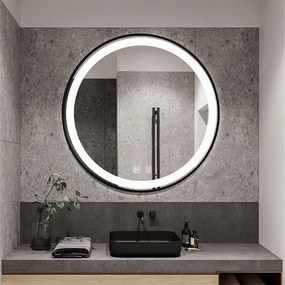 LED Tükör 80cm MMJ Black