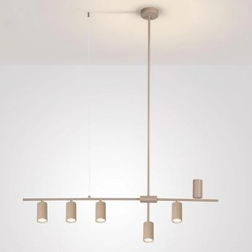 Brilagi - CRANE kábeles csillár 6xGU10/30W/230V bézs