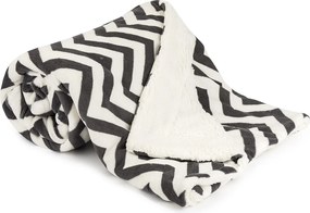 4Home gyapjú hatású pléd Wave, 150 x 200 cm