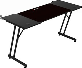 NERO karbon gamer asztal 120 × 60 cm